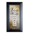 Bless This House 8x16 Framed Art - Dexsa