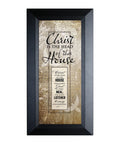 Christ Is the Head 8x16 Framed Art - Dexsa