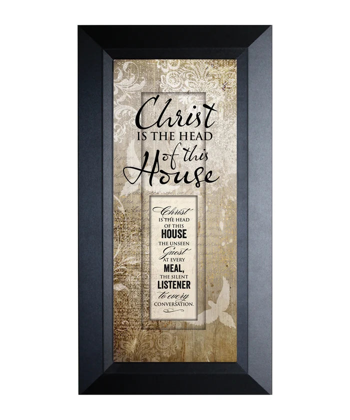 Christ Is the Head 8x16 Framed Art - Dexsa