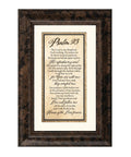 Psalm 23 8.5x12.5 Framed Art -Dexsa