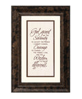 Serenity Prayer 8.5x12.5 Framed Art - Dexsa