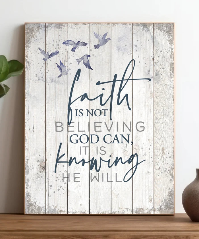 Faith 11x15 MDF Statement Board - Dexsa