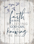 Faith 11x15 MDF Statement Board - Dexsa