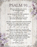 Psalm 91, 11x15 MDF Statement Board - Dexsa