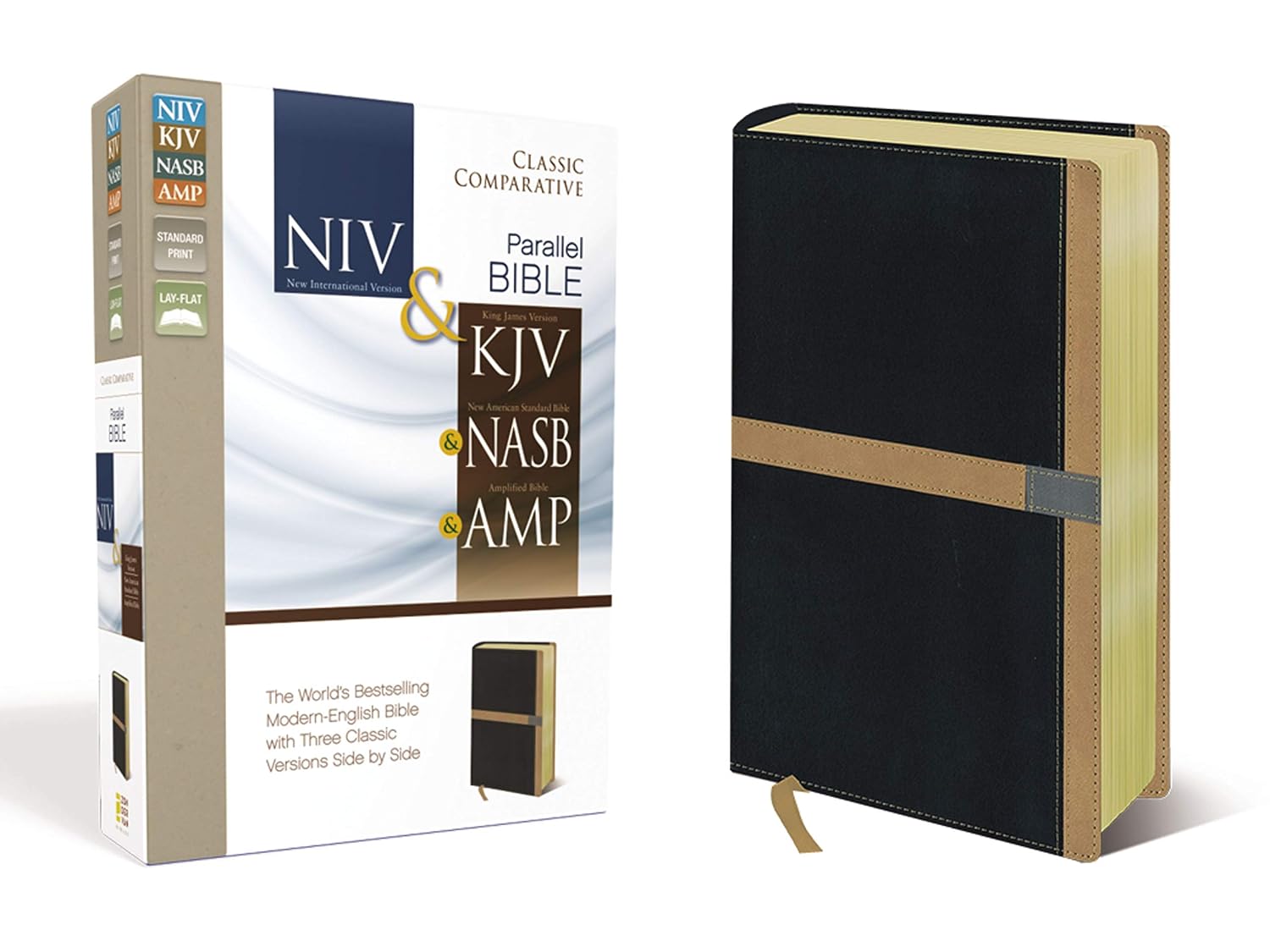 Side-by-Side Bible (NIV, KJV, NASB & AMP)