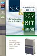 Side-by-Side Bible (NIV, NKJV, NLT & The Message)