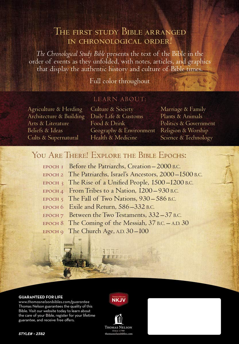 Chronological Study Bible (NKJV)