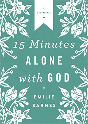 15 Minutes Alone with God (Fabric Cover)