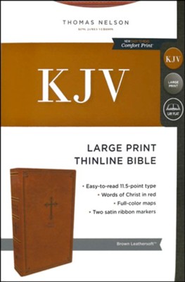 Thomas Nelson Large Print Thinline Bible (KJV)
