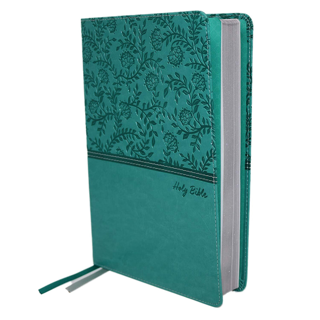 Thomas Nelson Large Print Thinline Bible (KJV) (Turquoise)