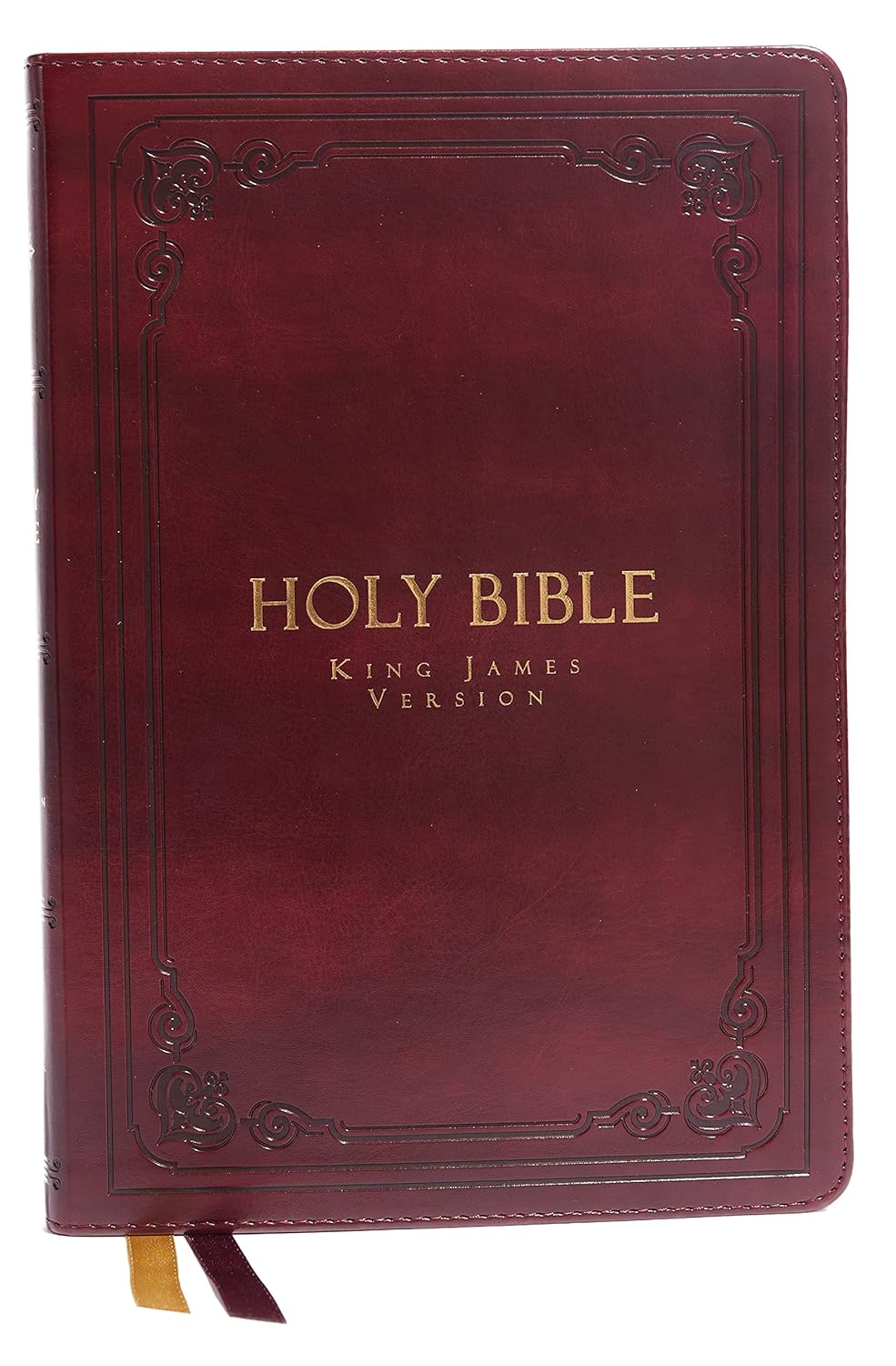 Thomas Nelson Large Print Thinline Bible (KJV) (Burgundy)
