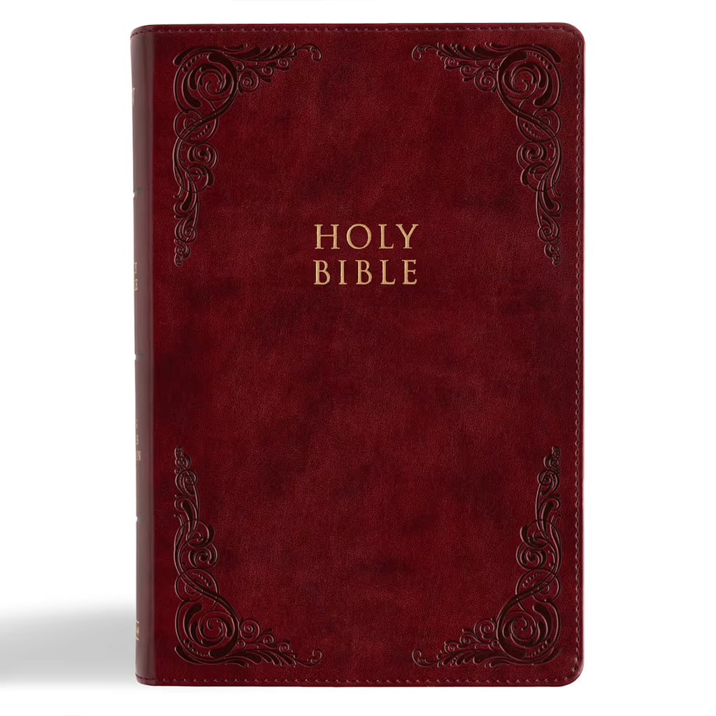 Holman Large Print Personal Size Reference Bible (KJV) (Burgundy)