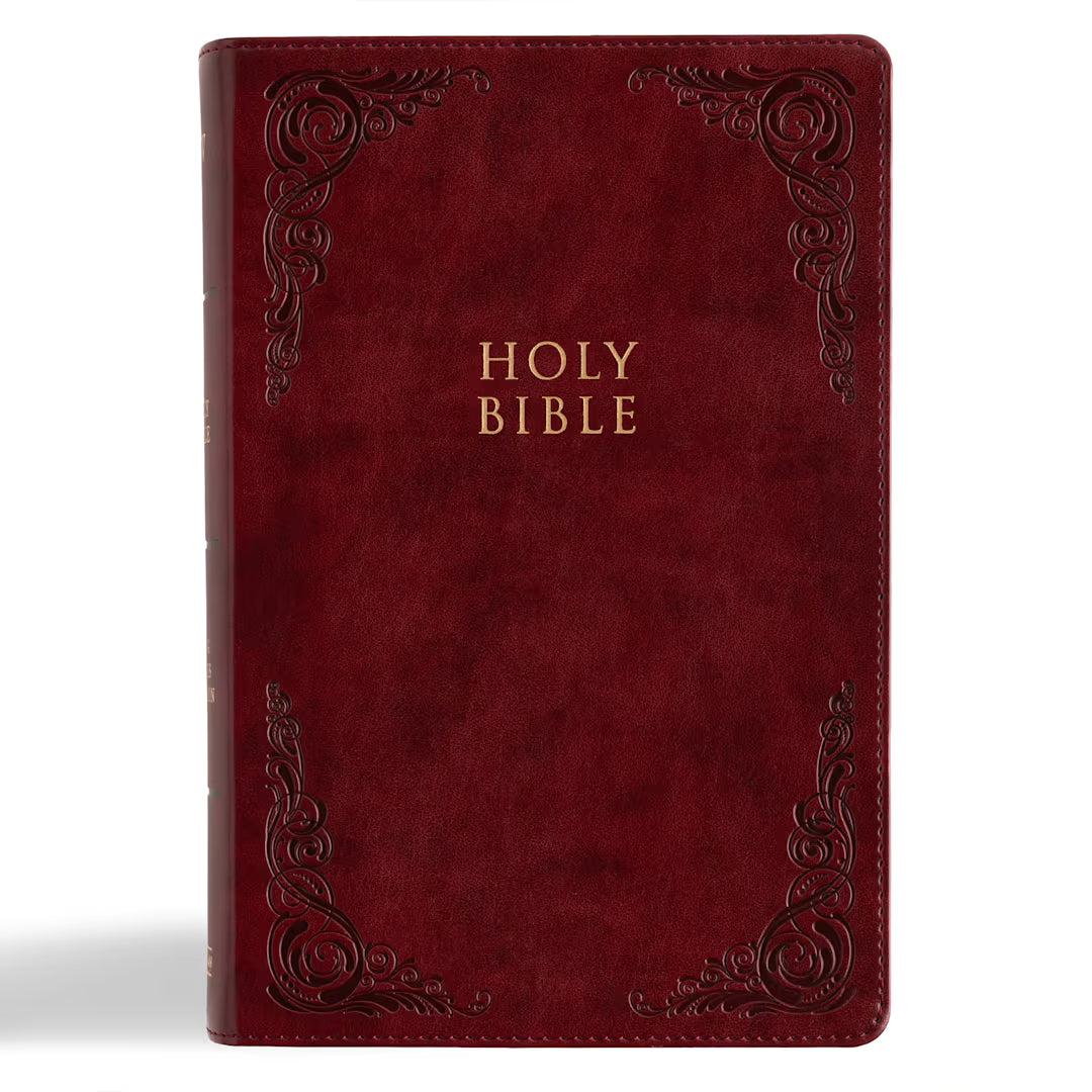 Holman Large Print Personal Size Reference Bible (KJV) (Burgundy)