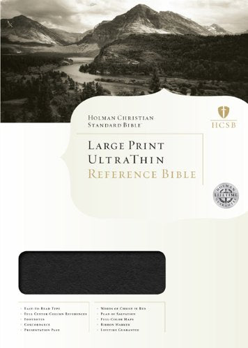 Holman Large Print Ultrathin Reference Bible (HCSB)