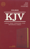 Holman Large Print Personal Size Reference Bible (KJV) (Brown)
