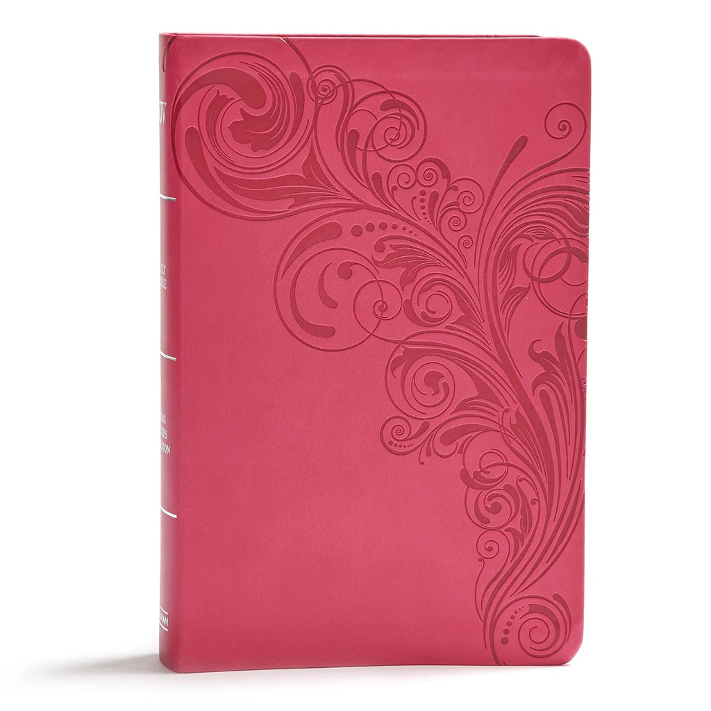 Holman Giant Print Reference Bible - Thumb Indexed (KJV) (Pink)
