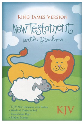 KJV Baby's New Testament with Psalms--imitation leather