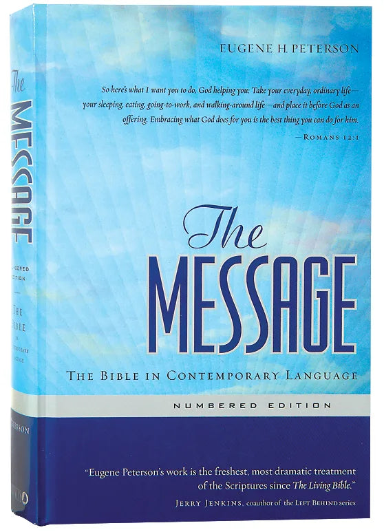 The Message Bible (Numbered Edition): The Bible in Contemporary Language