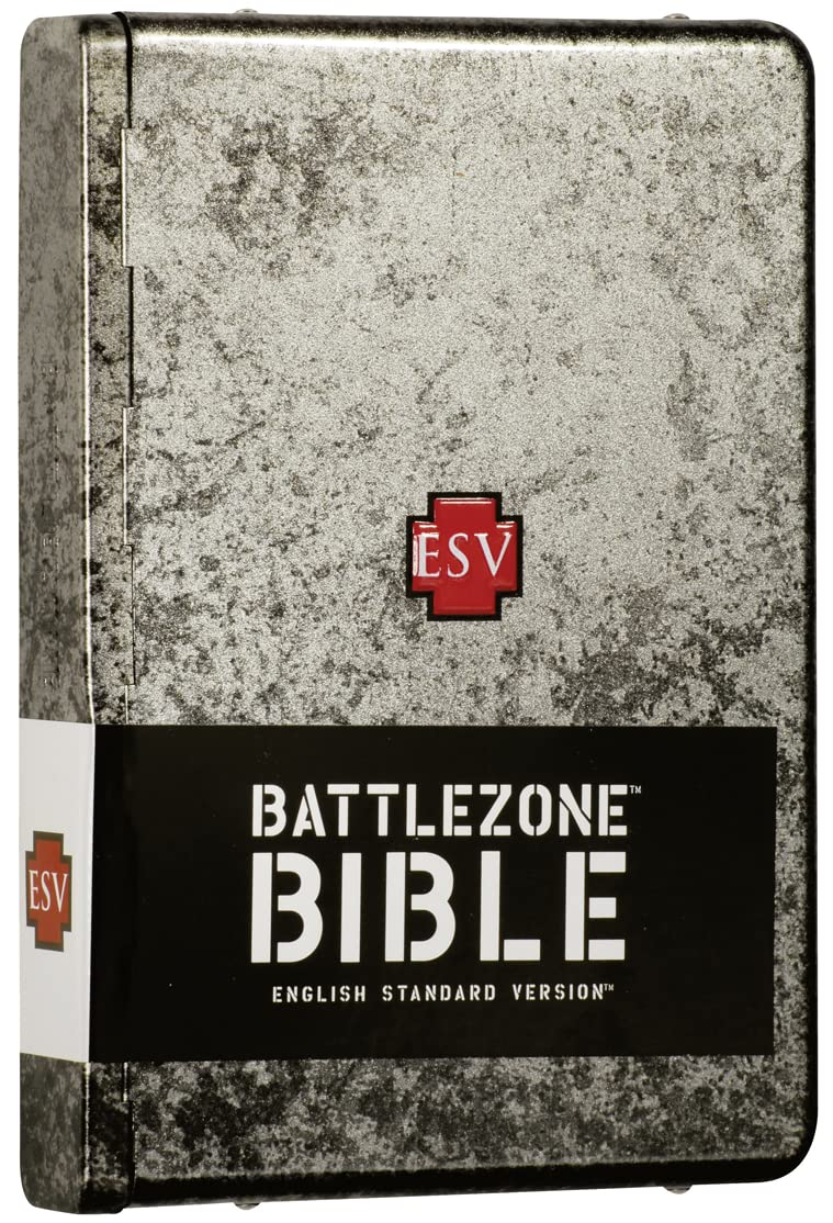 Battlezone Bible (ESV) (Weathered Metal)